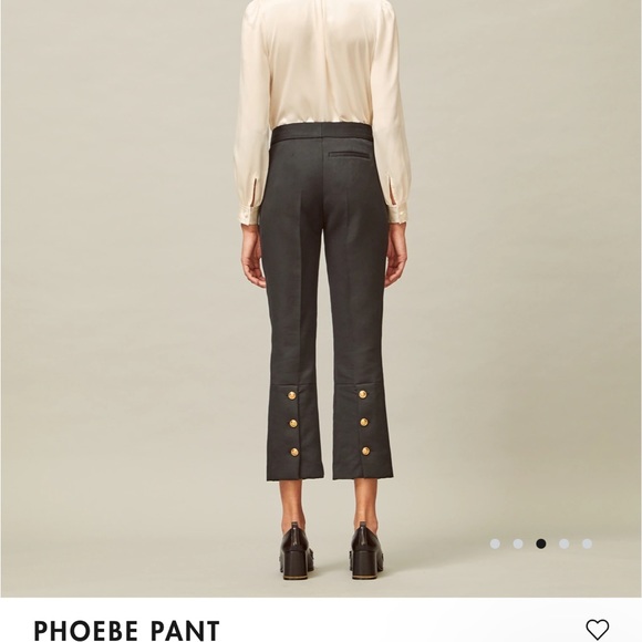 Authentic Tory Burch Phoebe pants in light khaki color. - Picture 4 of 16